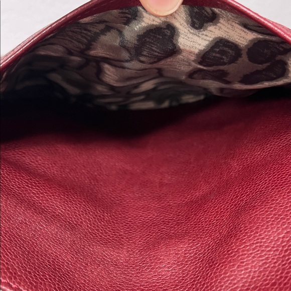 Vintage LONGCHAMP Gatsby Hobo Burgundy Leather Handbag Single Strap - Picture 6 of 16